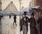 Gustave Caillebotte Paris,The Places de l-Europe on a Rainy Day china oil painting artist